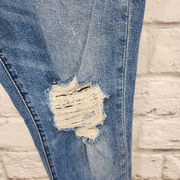 MADWELL The Perfect Vintage Jean  Medium Wash Distressed Size 27 - Picture 3 of 14